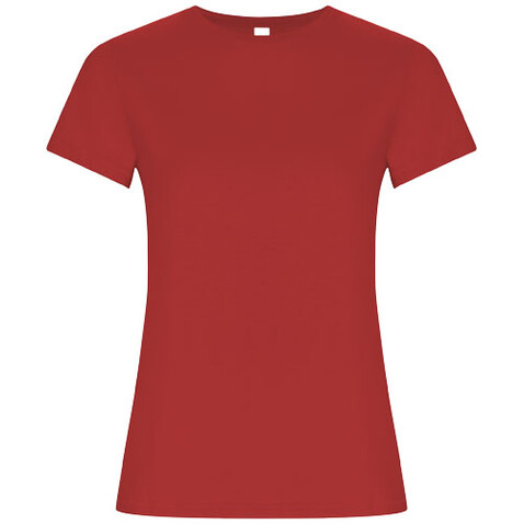 Golden T-Shirt für Damen, rot bedrucken, Art.-Nr. R66964I5