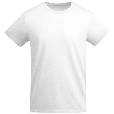 Breda T-Shirt aus Bio-Baumwolle für Herren, weiss bedrucken, Art.-Nr. R66981Z2