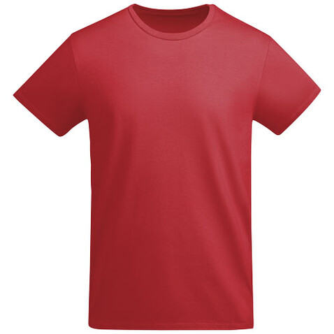 Breda T-Shirt aus Bio-Baumwolle für Herren, rot bedrucken, Art.-Nr. R66984I6