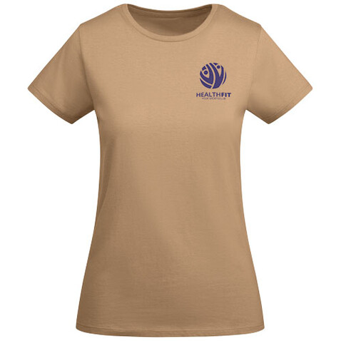 Breda T-Shirt aus Bio-Baumwolle für Damen, Greek Orange bedrucken, Art.-Nr. R66993M3
