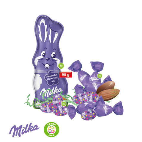 Milka Premium Osterpräsent bedrucken, Art.-Nr. 94635-O