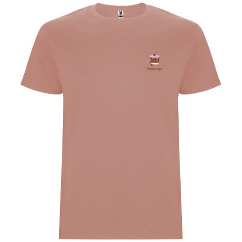Stafford T-Shirt für Kinder, Clay Orange bedrucken, Art.-Nr. K66813KE
