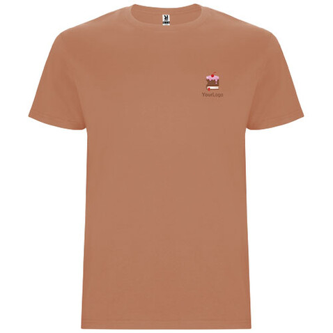 Stafford T-Shirt für Kinder, Greek Orange bedrucken, Art.-Nr. K66813MG