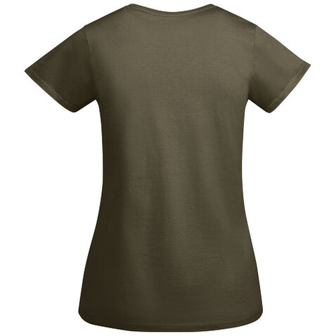 Breda T-Shirt aus Bio-Baumwolle für Damen, Militar Green bedrucken, Art.-Nr. R66995M4