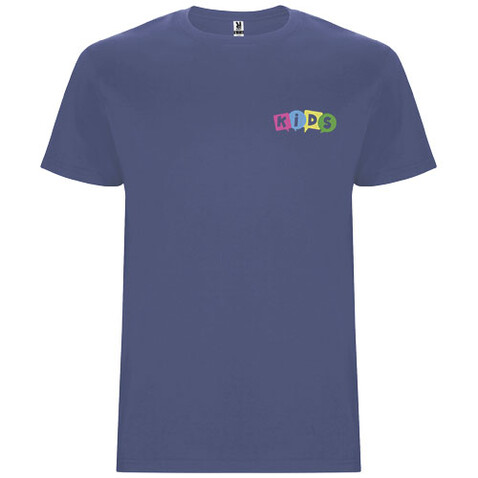 Stafford T-Shirt für Kinder, Blue Denim bedrucken, Art.-Nr. K66811KJ