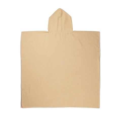 VINGA Tolo Hamam Frottee Strandponcho gelb, off white bedrucken, Art.-Nr. V417206