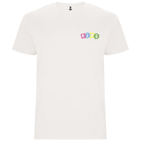 Stafford T-Shirt für Kinder, Vintage White bedrucken, Art.-Nr. K66812CG