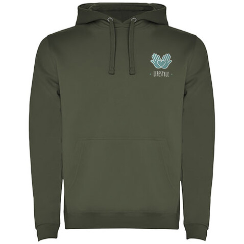 Urban Kapuzenpullover für Herren, Venture Green bedrucken, Art.-Nr. R10674Y1 Urban Kapuzenpullover für Herren, Venture Green bedrucken, Art.-Nr. R10674Y1