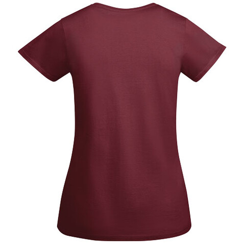 Breda T-Shirt aus Bio-Baumwolle für Damen, Garnet bedrucken, Art.-Nr. R66992P4