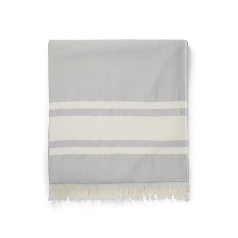 VINGA Tolo Hamam-Frottierhandtuch grau, off white bedrucken, Art.-Nr. V450202