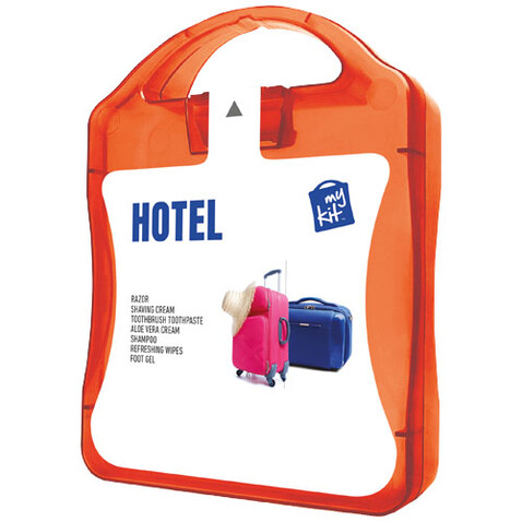 MyKit Hotel, rot bedrucken, Art.-Nr. 1Z262821