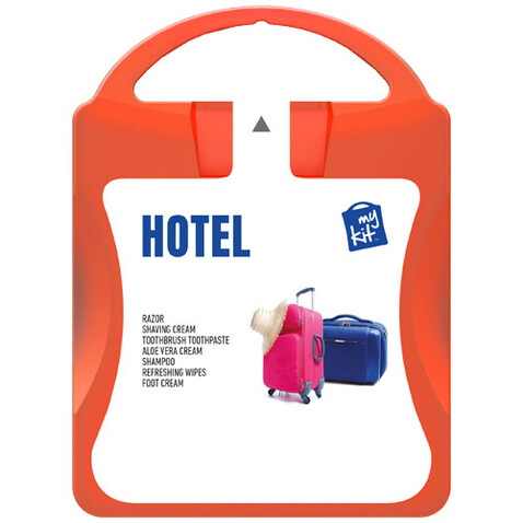 MyKit Hotel, rot bedrucken, Art.-Nr. 1Z262821