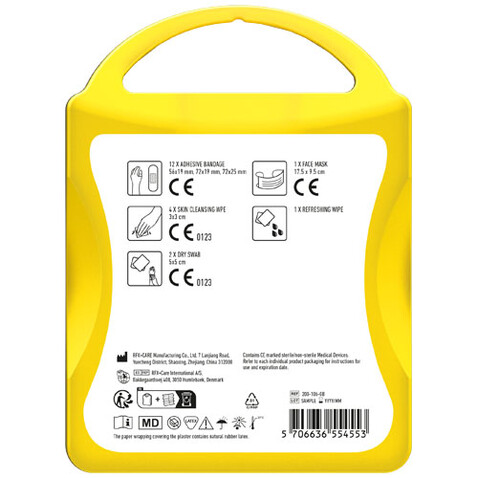 MyKit Erste Hilfe fürs Büro, gelb bedrucken, Art.-Nr. 1Z263011