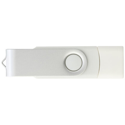 OTG Rotate USB Typ-C Stick, weiss, 1GB bedrucken, Art.-Nr. 1Z51401D