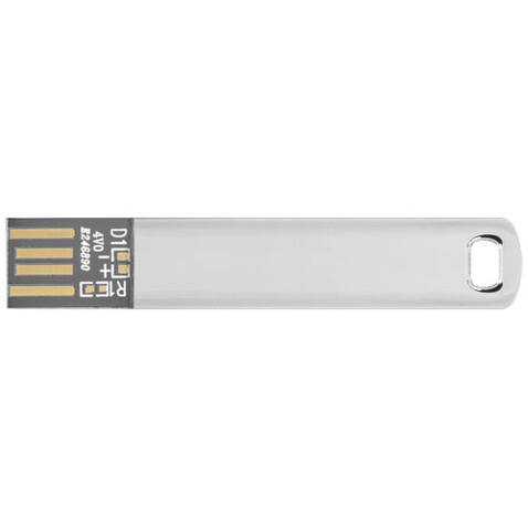 Metall flach USB 2.0, metal, 2GB bedrucken, Art.-Nr. 1Z51782F