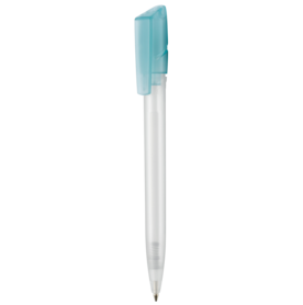 Kugelschreiber TWISTER FROZEN–frost-weiss TR/FR/gletscher-blau TR/FR bedrucken, Art.-Nr. 00041_3100_4117 Kugelschreiber TWISTER FROZEN–frost-weiss TR/FR/gletscher-blau TR/FR bedrucken, Art.-Nr. 00041_3100_4117