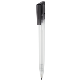 Kugelschreiber TWISTER FROZEN–frost-weiss TR/FR/topas-grau TR/FR bedrucken, Art.-Nr. 00041_3100_4408 Kugelschreiber TWISTER FROZEN–frost-weiss TR/FR/topas-grau TR/FR bedrucken, Art.-Nr. 00041_3100_4408