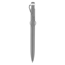 Kugelschreiber PIN PEN–stein-grau bedrucken, Art.-Nr. 00060_1400