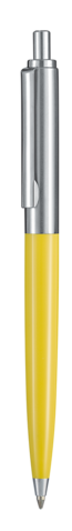 Kugelschreiber KNIGHT–zitronen-gelb bedrucken, Art.-Nr. 01464_0200
