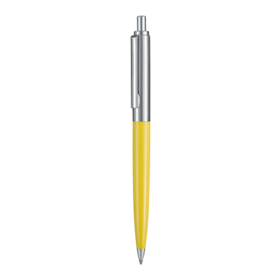 Kugelschreiber KNIGHT–zitronen-gelb bedrucken, Art.-Nr. 01464_0200