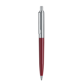 Kugelschreiber KNIGHT–rot dunkel bedrucken, Art.-Nr. 01464_0604