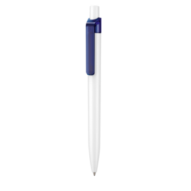 Kugelschreiber INSIDER ST–weiss/royal-blau TR/FR bedrucken, Art.-Nr. 02310_0101_4303