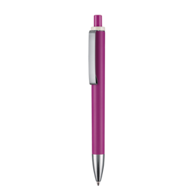 Kugelschreiber EXOS SOFT–fuchsia/elfenbein bedrucken, Art.-Nr. 07601_0810_0306 Kugelschreiber EXOS SOFT–fuchsia/elfenbein bedrucken, Art.-Nr. 07601_0810_0306