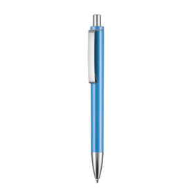 Kugelschreiber EXOS M–taubenblau bedrucken, Art.-Nr. 07602_1369