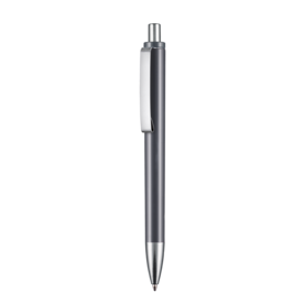 Kugelschreiber EXOS M–dunkel grau bedrucken, Art.-Nr. 07602_1407