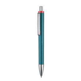 Kugelschreiber EXOS SOFT M–petrol-türkis bedrucken, Art.-Nr. 07603_1101