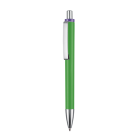 Kugelschreiber EXOS SOFT M–Apfel-grün bedrucken, Art.-Nr. 07603_4076