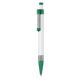 Kugelschreiber SPRING SP–weiss/minze-grün bedrucken, Art.-Nr. 08036_0101_1001