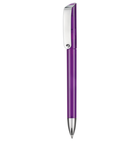 Kugelschreiber GLOSSY TRANSPARENT–amethyst bedrucken, Art.-Nr. 10086_3937 Kugelschreiber GLOSSY TRANSPARENT–amethyst bedrucken, Art.-Nr. 10086_3937