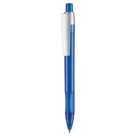 Kugelschreiber CETUS TRANSPARENT–royal-blau TR/FR bedrucken, Art.-Nr. 10109_4303 Kugelschreiber CETUS TRANSPARENT–royal-blau TR/FR bedrucken, Art.-Nr. 10109_4303