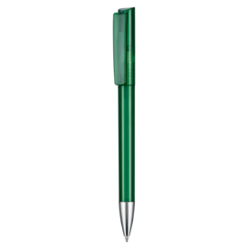Kugelschreiber GLORY TRANSPARENT–limonen-grün TR/FR bedrucken, Art.-Nr. 10123_4031