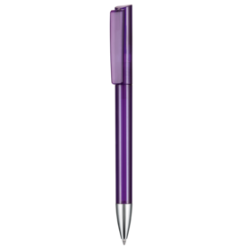 Kugelschreiber GLORY TRANSPARENT–amethyst bedrucken, Art.-Nr. 10123_3937 Kugelschreiber GLORY TRANSPARENT–amethyst bedrucken, Art.-Nr. 10123_3937