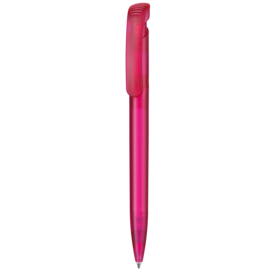 Kugelschreiber CLEAR FROZEN–magenta-pink TR/FR bedrucken, Art.-Nr. 12000_3806