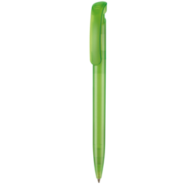 Kugelschreiber CLEAR FROZEN–kiwi transp. bedrucken, Art.-Nr. 12000_4020