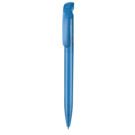 Kugelschreiber CLEAR FROZEN–wasserfall-blau TR/FR bedrucken, Art.-Nr. 12000_4324