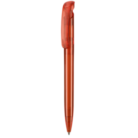 Kugelschreiber CLEAR TRANSPARENT–kirsch-rot TR/FR bedrucken, Art.-Nr. 12020_3634