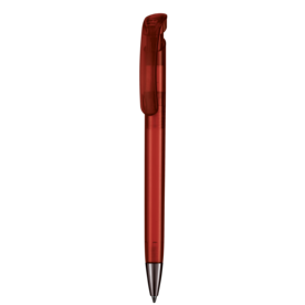 Kugelschreiber BONITA TRANSPARENT–rubin-rot TR/FR bedrucken, Art.-Nr. 12250_3630