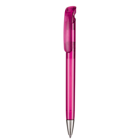 Kugelschreiber BONITA TRANSPARENT–magenta-pink TR/FR bedrucken, Art.-Nr. 12250_3806