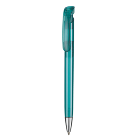 Kugelschreiber BONITA TRANSPARENT–smaragd-grün TR/FR bedrucken, Art.-Nr. 12250_4044