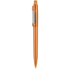 Kugelschreiber STRONG TRANSPARENT–clementine-orange TR/FR bedrucken, Art.-Nr. 18200_3547