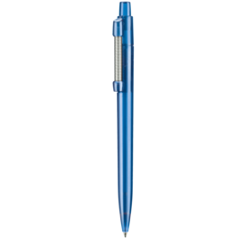 Kugelschreiber STRONG TRANSPARENT–royal-blau TR/FR bedrucken, Art.-Nr. 18200_4303