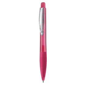 Kugelschreiber CLUB TRANSPARENT–magenta-pink TR/FR bedrucken, Art.-Nr. 18800_3806 Kugelschreiber CLUB TRANSPARENT–magenta-pink TR/FR bedrucken, Art.-Nr. 18800_3806