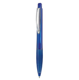 Kugelschreiber CLUB TRANSPARENT–royal-blau TR/FR bedrucken, Art.-Nr. 18800_4303 Kugelschreiber CLUB TRANSPARENT–royal-blau TR/FR bedrucken, Art.-Nr. 18800_4303