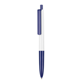 Kugelschreiber NEW BASIC–weiss/nacht-blau bedrucken, Art.-Nr. 19300_0101_1302