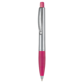 Kugelschreiber CLUB SILVER–magenta-pink TR/FR bedrucken, Art.-Nr. 28800_3806