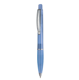 Kugelschreiber CLUB TRANSPARENT SI–eis-blau TR/FR bedrucken, Art.-Nr. 38800_4378 Kugelschreiber CLUB TRANSPARENT SI–eis-blau TR/FR bedrucken, Art.-Nr. 38800_4378